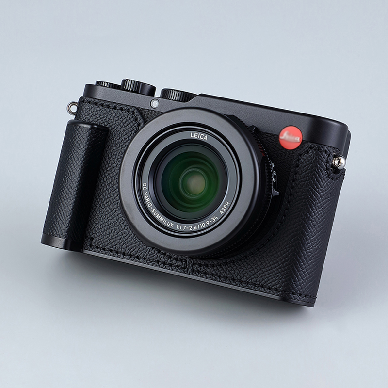 Genuine Leather Camera Bag Case Grip Cover Belt Strap For Leica D-LUX8 DLUX8 - Picture 25 of 45
