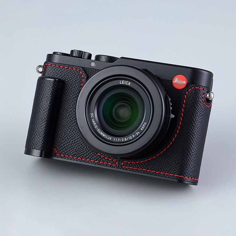 Genuine Leather Camera Bag Case Grip Cover Belt Strap For Leica D-LUX8 DLUX8 - Picture 26 of 45