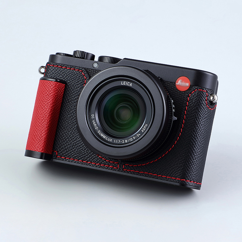 Genuine Leather Camera Bag Case Grip Cover Belt Strap For Leica D-LUX8 DLUX8 - Picture 27 of 45