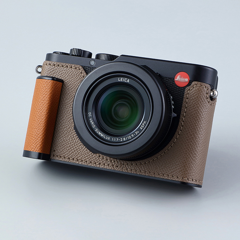 Genuine Leather Camera Bag Case Grip Cover Belt Strap For Leica D-LUX8 DLUX8 - Picture 29 of 45