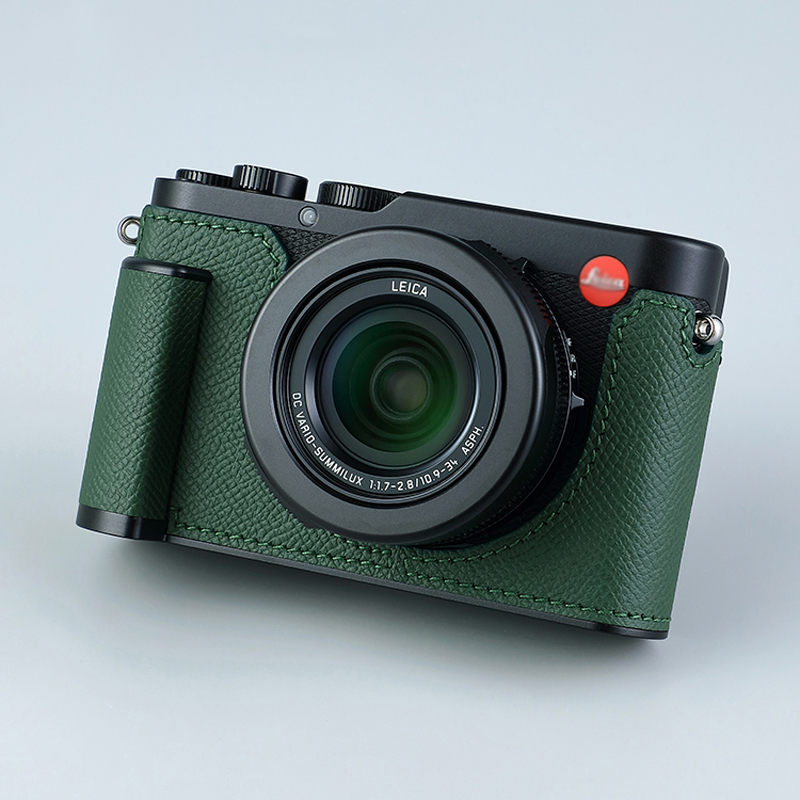 Genuine Leather Camera Bag Case Grip Cover Belt Strap For Leica D-LUX8 DLUX8 - Picture 32 of 45