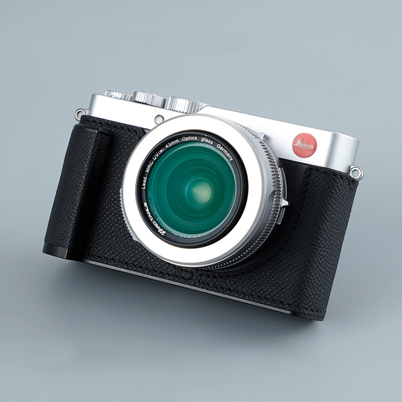 Real Leather Camera Bag Case Grip Cover Belt Strap For Leica D-LUX7 DLUX Typ109 - Picture 25 of 43