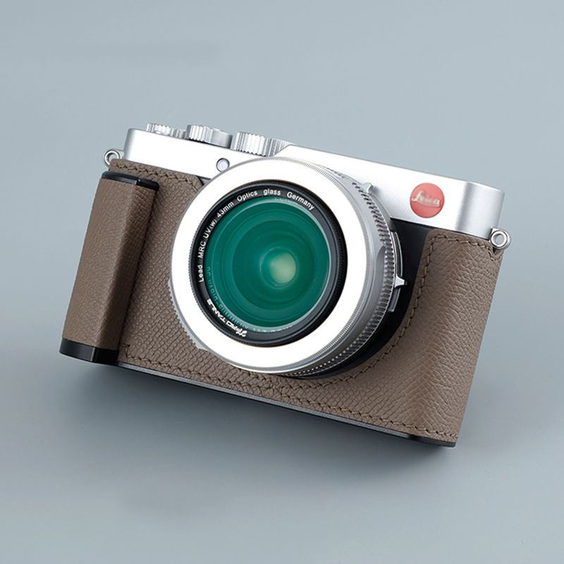 Real Leather Camera Bag Case Grip Cover Belt Strap For Leica D-LUX7 DLUX Typ109 - Picture 32 of 43