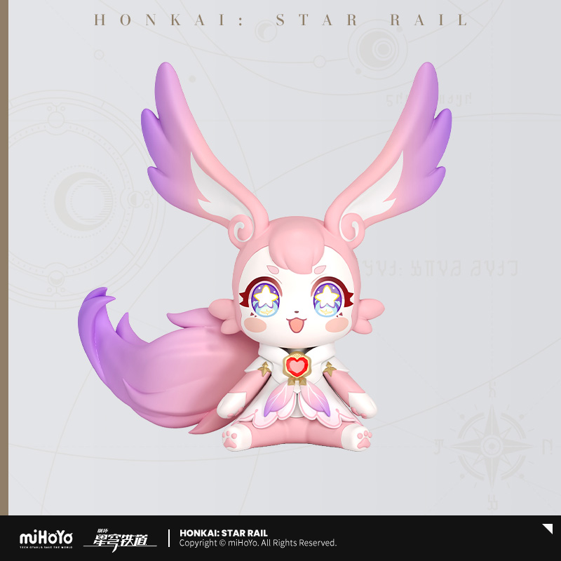 miHoYo Honkai: Star Rail Tribbie Mem Sparkle Pom-Pom Figures Huggy Good Smile - Picture 15 of 15