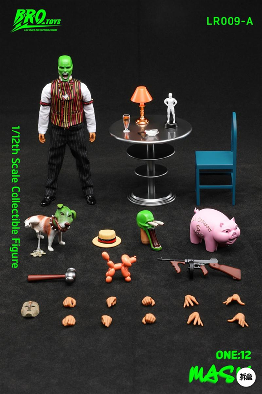 Brotoys The Mask Lr009A/B 6 Zoll Sammlerstück Actionfigur Deaigner Spielzeug auf Lager - Bild 24 von 25