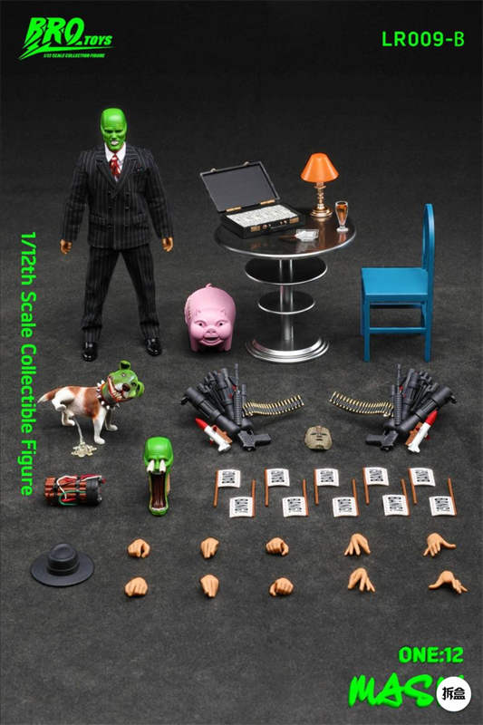 Brotoys The Mask Lr009A/B 6 Zoll Sammlerstück Actionfigur Deaigner Spielzeug auf Lager - Bild 25 von 25