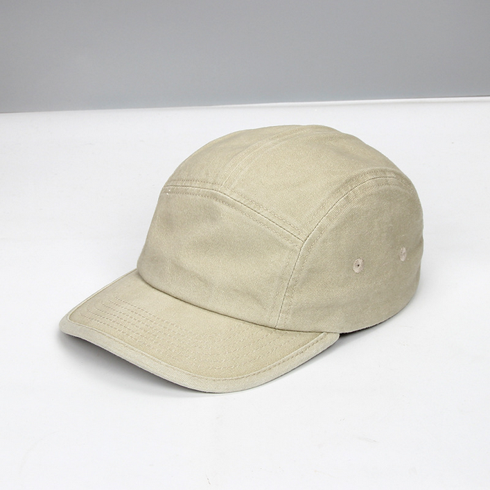 Washed Cotton Baseball Cap,5-Panel Oversize 54-62cm Men Plain Dad Hat Adjustable - Picture 11 of 13