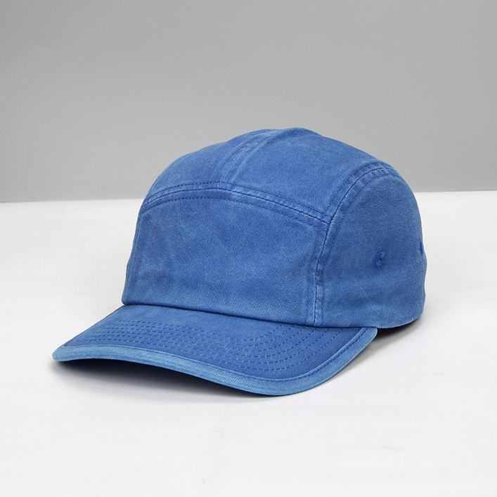 Washed Cotton Baseball Cap,5-Panel Oversize 54-62cm Men Plain Dad Hat Adjustable - Picture 13 of 13