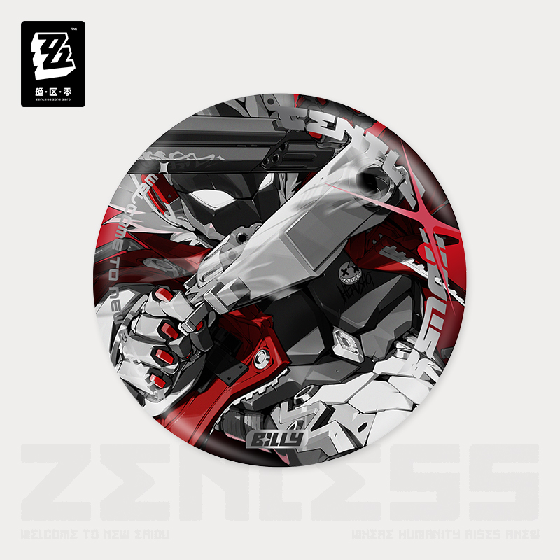 ZZZ miHoYo Zenless Zone Zero Cunning Hares Badge Cinema Pins Official Goods - Picture 7 of 14