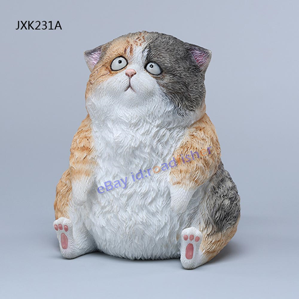 JXK Estatuilla Gato Aturdido 9cm Modelo Animal Figura Colección Decoración Niños Juguetes Estatua - Imagen 14 de 16
