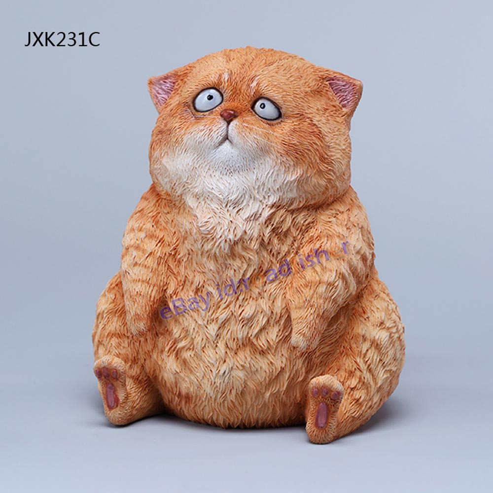 JXK Estatuilla Gato Aturdido 9cm Modelo Animal Figura Colección Decoración Niños Juguetes Estatua - Imagen 16 de 16