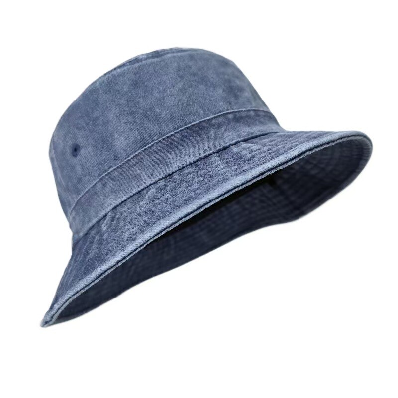 Washed Bucket Hat Oversize Travel Sun Beach Cotton Cap for Large Head L/XL/XXL - Picture 14 of 15