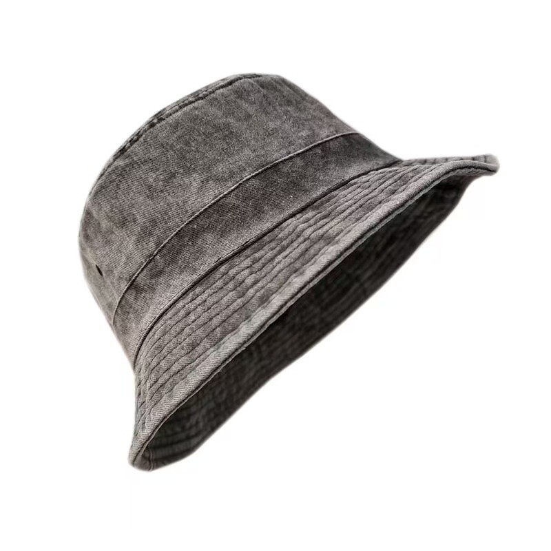 Washed Bucket Hat Oversize Travel Sun Beach Cotton Cap for Large Head L/XL/XXL - Picture 10 of 15