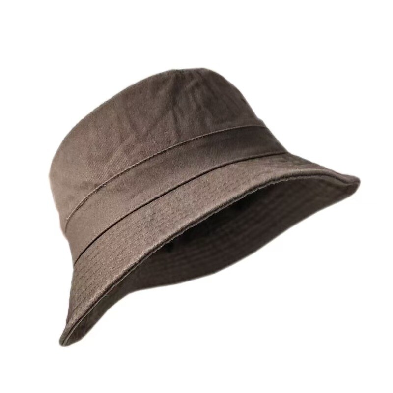 Washed Bucket Hat Oversize Travel Sun Beach Cotton Cap for Large Head L/XL/XXL - Picture 12 of 15