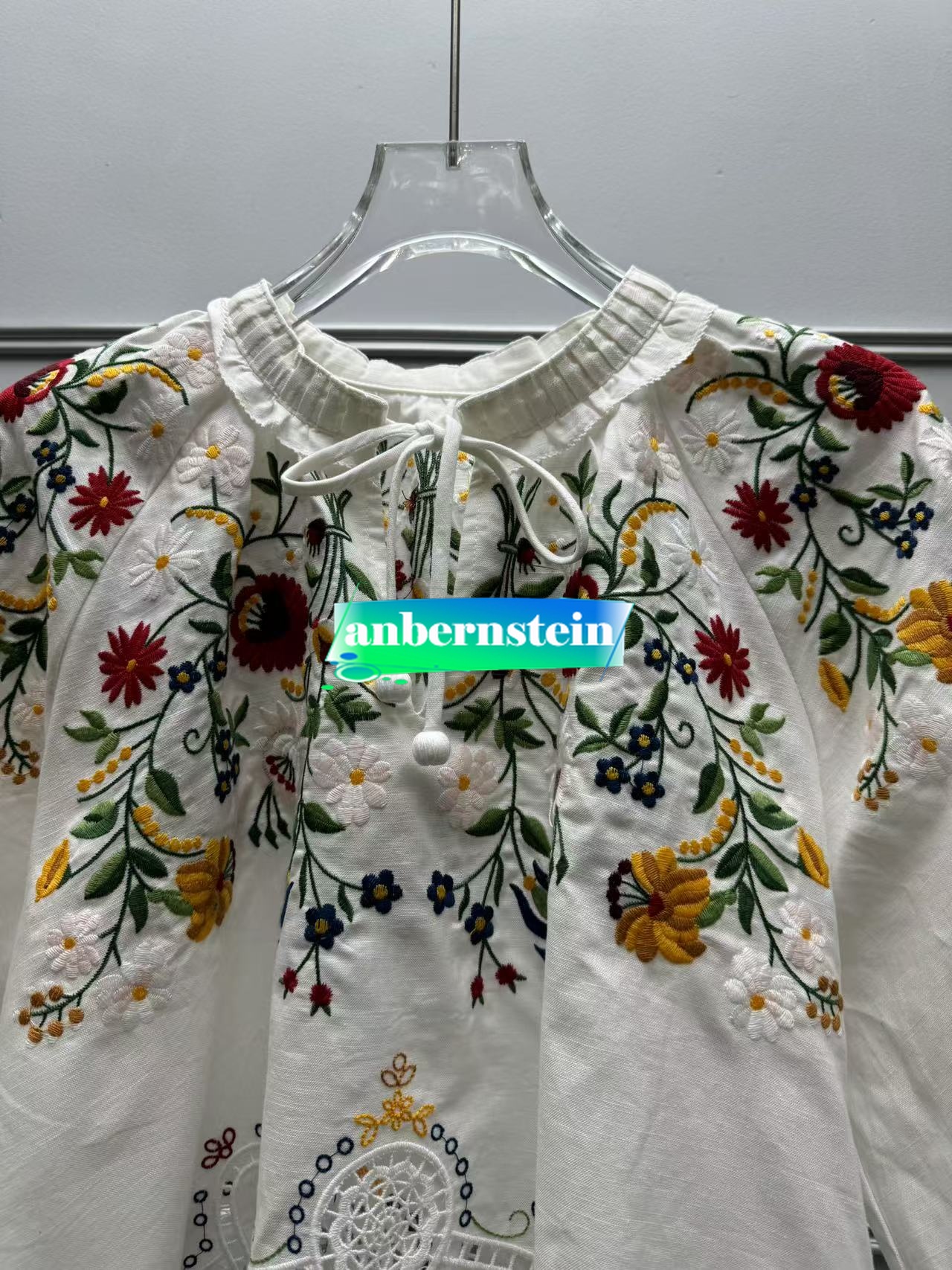 Sea Nueva York Otoño Francés Nueva Retro Flor Bordado Encaje Camisa Suelta + Falda - Imagen 26 de 42