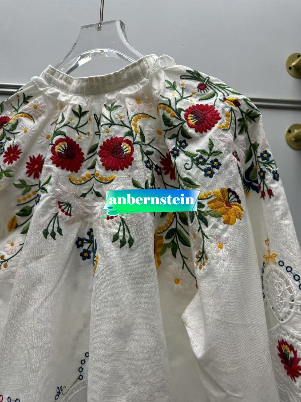 Sea Nueva York Otoño Francés Nueva Retro Flor Bordado Encaje Camisa Suelta + Falda - Imagen 28 de 42