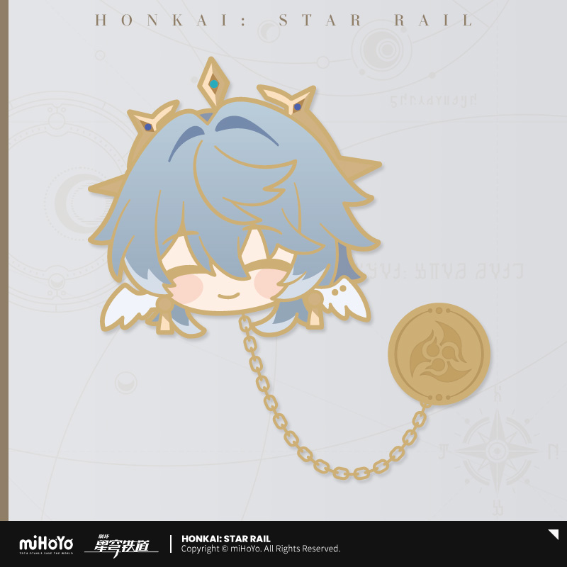 miHoYo Honkai: Star Rail Pins Chain Emblem Badge Pom-Pom Museum Official Goods - Picture 7 of 8
