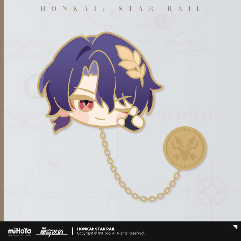 miHoYo Honkai: Star Rail Pins Chain Emblem Badge Pom-Pom Museum Official Goods - Picture 8 of 8