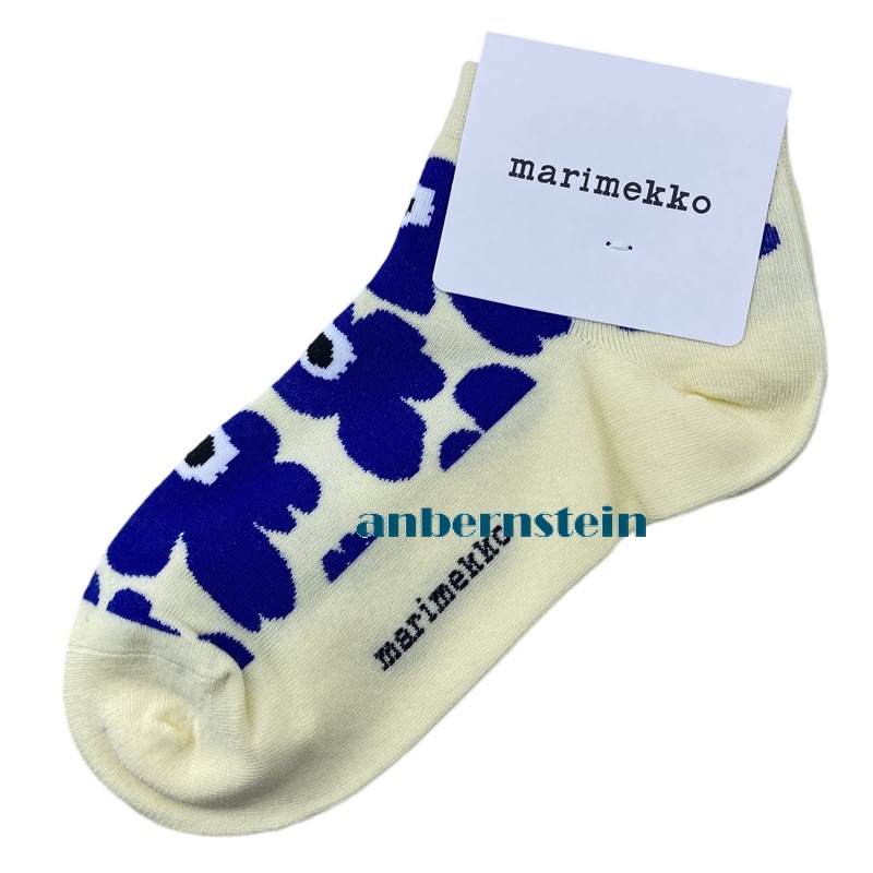 Marimekko Plant Flowers Socks Ladies Retro Art Crew Socks Casual Socks Wholesale - Picture 55 of 60