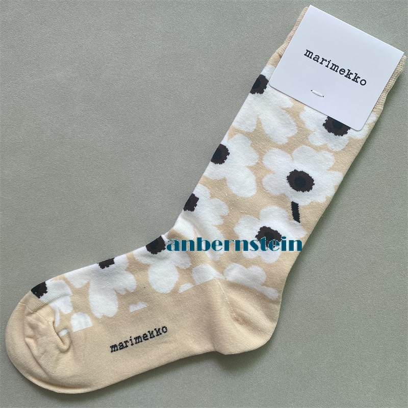 Marimekko Calcetines Colores Plantas y Flores Calcetines Retro Algodón Calcetines Marea Calcetines - Imagen 53 de 73