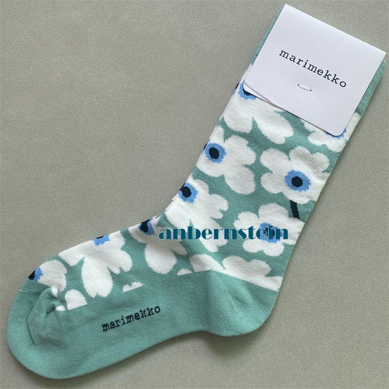 Marimekko Calcetines Colores Plantas y Flores Calcetines Retro Algodón Calcetines Marea Calcetines - Imagen 59 de 73