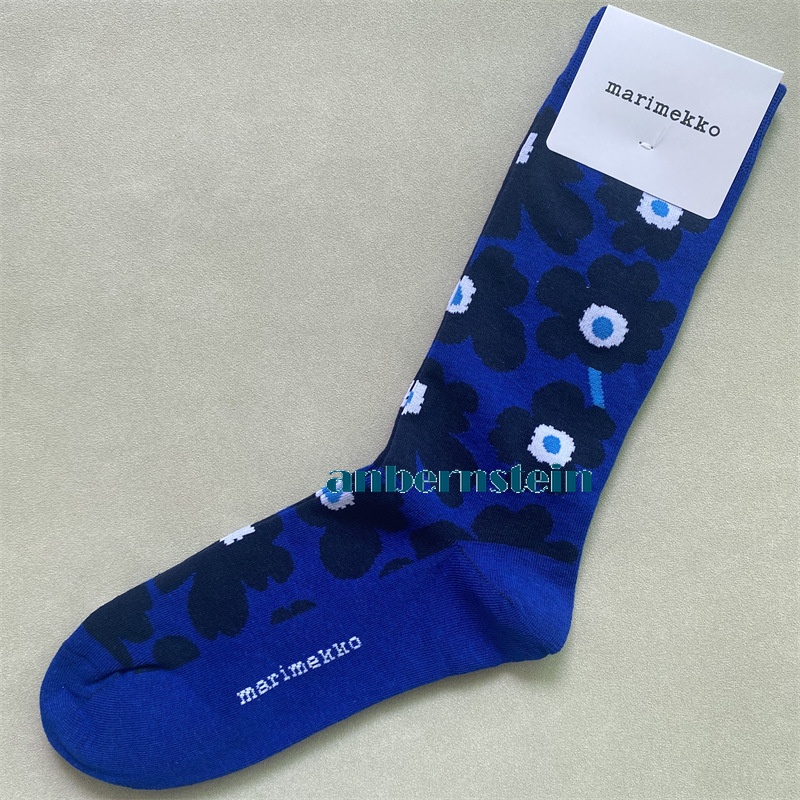 Marimekko Calcetines Colores Plantas y Flores Calcetines Retro Algodón Calcetines Marea Calcetines - Imagen 61 de 73
