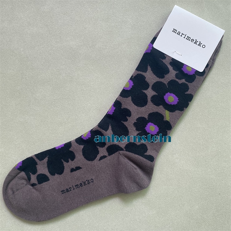 Marimekko Calcetines Colores Plantas y Flores Calcetines Retro Algodón Calcetines Marea Calcetines - Imagen 68 de 73