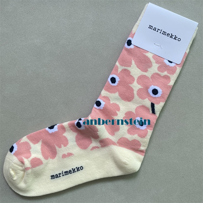 Marimekko Calcetines Colores Plantas y Flores Calcetines Retro Algodón Calcetines Marea Calcetines - Imagen 69 de 73