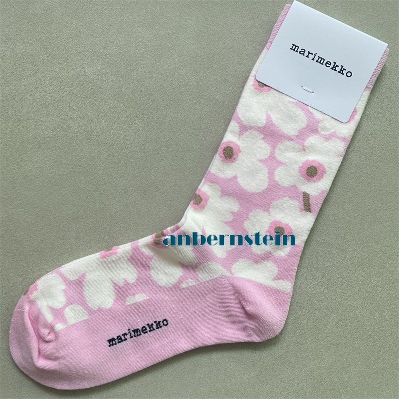 Marimekko Calcetines Colores Plantas y Flores Calcetines Retro Algodón Calcetines Marea Calcetines - Imagen 71 de 73