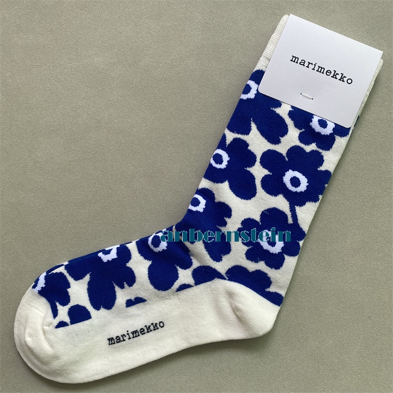 Marimekko Calcetines Colores Plantas y Flores Calcetines Retro Algodón Calcetines Marea Calcetines - Imagen 72 de 73