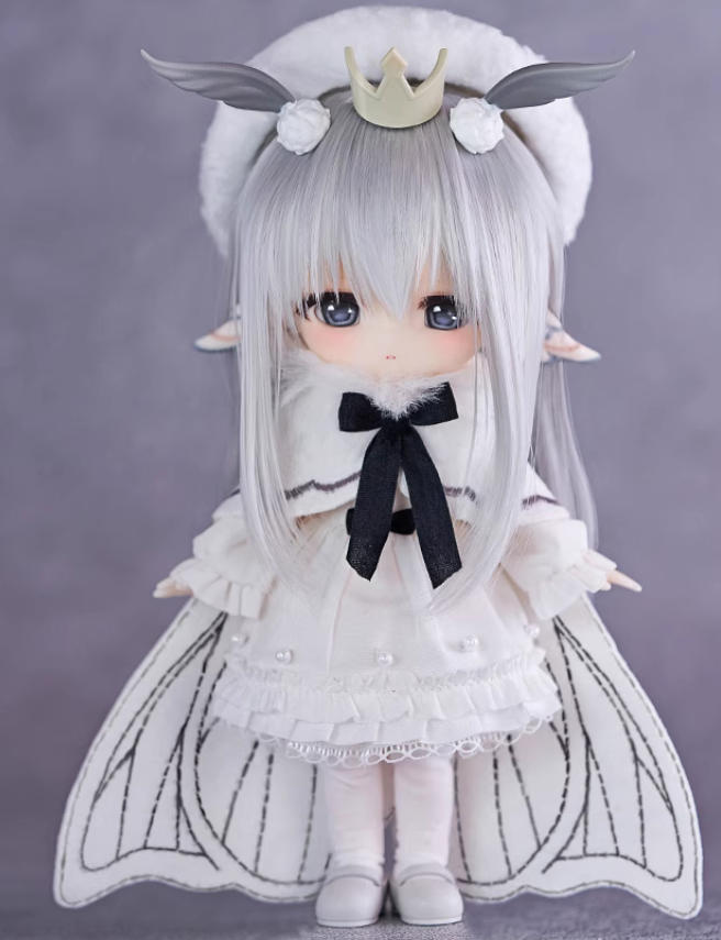 Piccodo Haneko Alice Moth Twins 13.6cm/5.3In Bjd Dressable Action Figure Gift