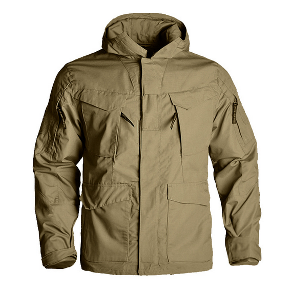 Men's M65 Military Combat Tactical Coats Jacket Field WATERPROOF Casual Hoodie - Picture 16 of 21