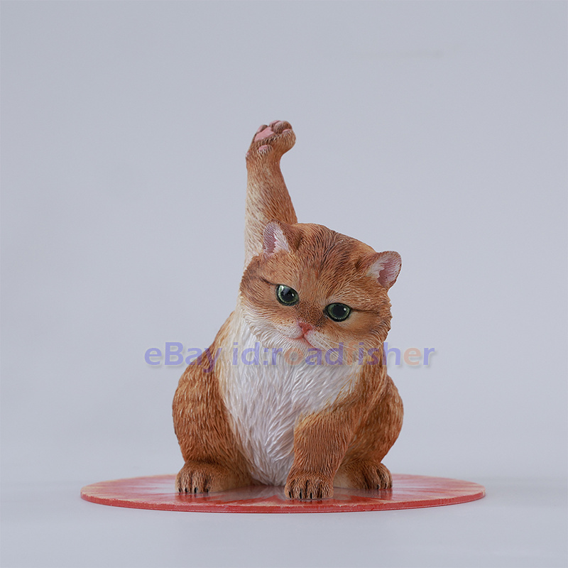 JXK 1/6 Super Cat Figurine Model Animal Figure Cat Collection Decor Kids' Toys - Picture 27 of 27