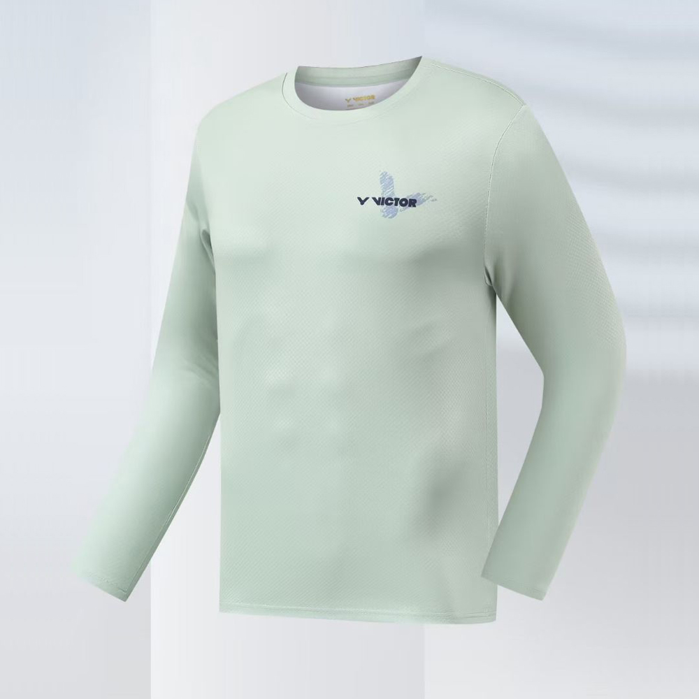 T-shirt maglietta manica lunga uomo ping pong badminton autunno autunno top 25-111301 - Foto 6 di 6