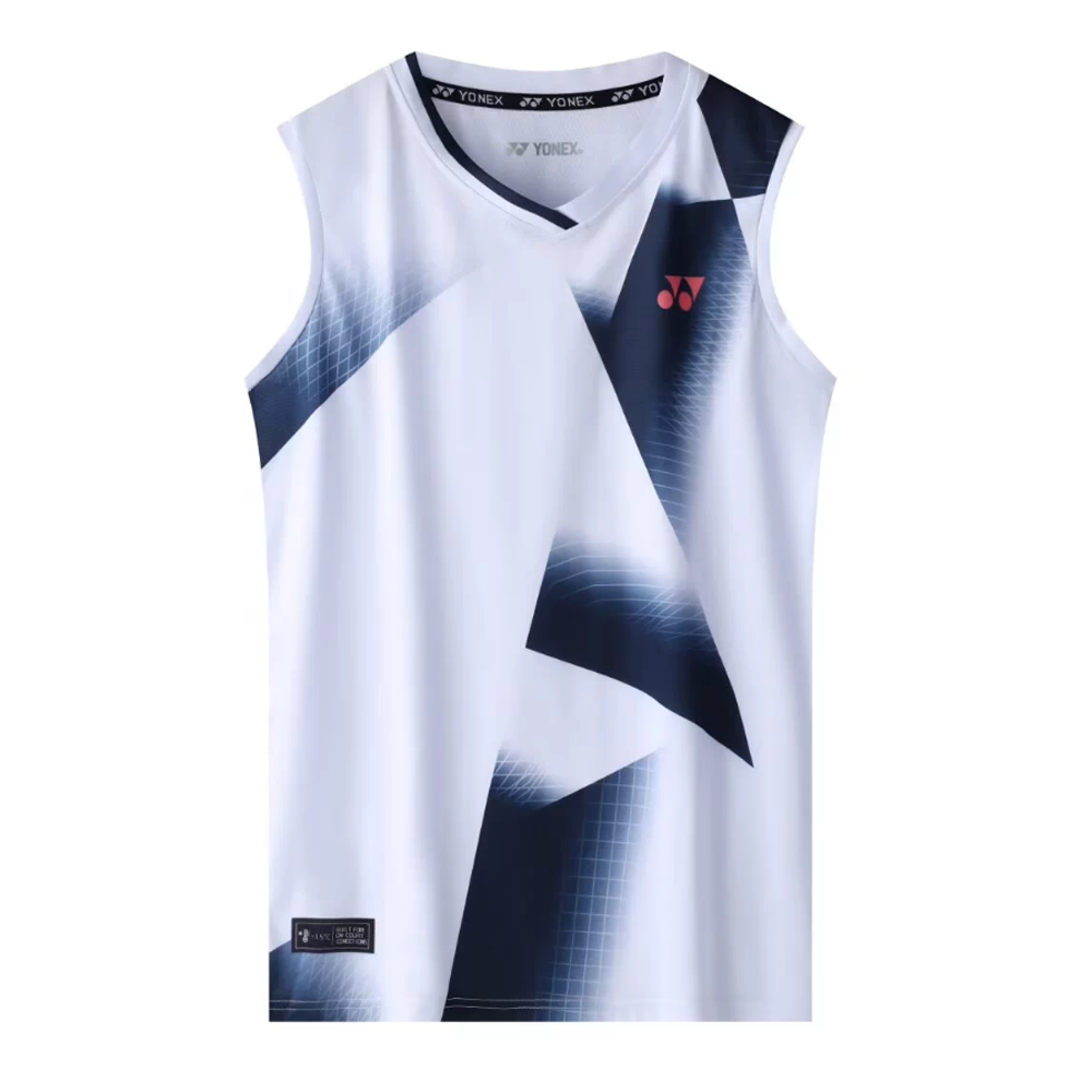 YONEX Men's Table Tennis Badminton T-shirt Sports Sleeveless Tee