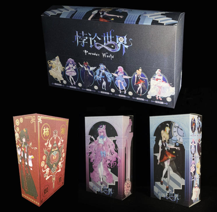 9Pcs Paradox World 18.2cm/7.1″ Bjd Doll Dressable Action Figures Official All In