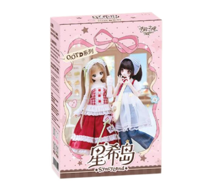 Unveiled Door Syncy Land OOTD 22.5cm/8.8In Bjd Doll Dressable Action Figure Gift