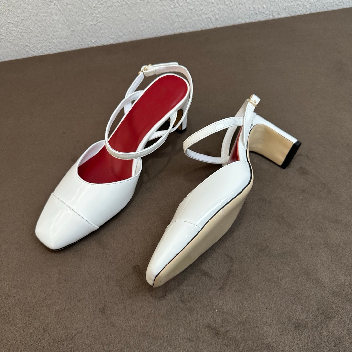 Summer 2026 Square Head Dopamine Mary Jane High-Heeled Sandals Thick-Heeled