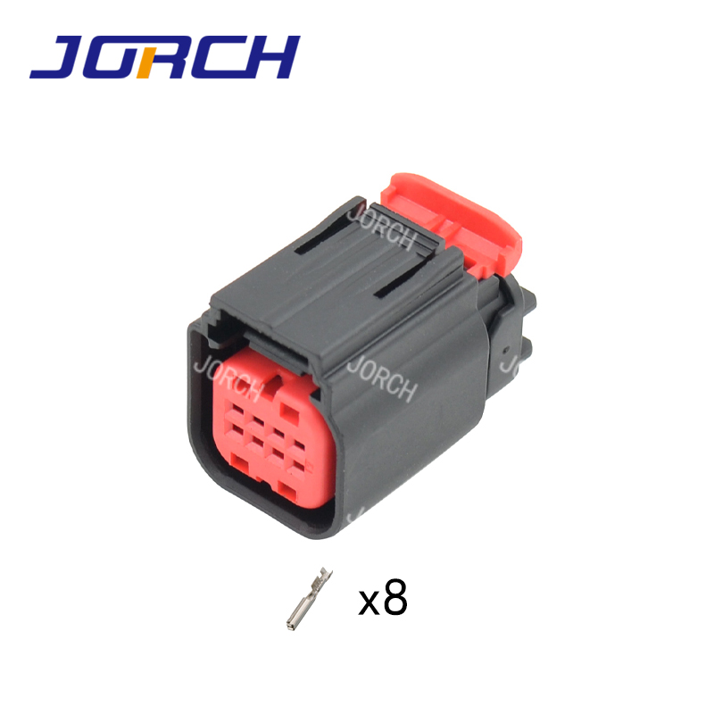8 Pin Female Tyco 1411001-1 Female Plug Automotive Sealed Wire Connector - Picture 7 of 7