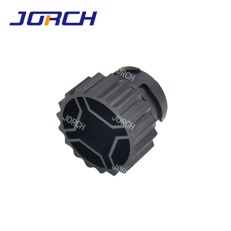 2/3/4/7P For TE Female Connector 185636-1 Dust Cover Black Round Dust Cover - Picture 5 of 5