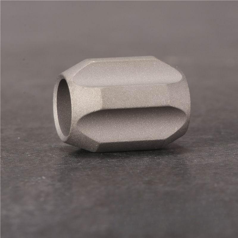 Titanium Alloy Knife Lanyard Bead Paracord Bracelet Bead Necklace Pendant DIY - Picture 22 of 32