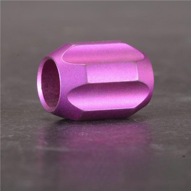 Titanium Alloy Knife Lanyard Bead Paracord Bracelet Bead Necklace Pendant DIY - Picture 27 of 32
