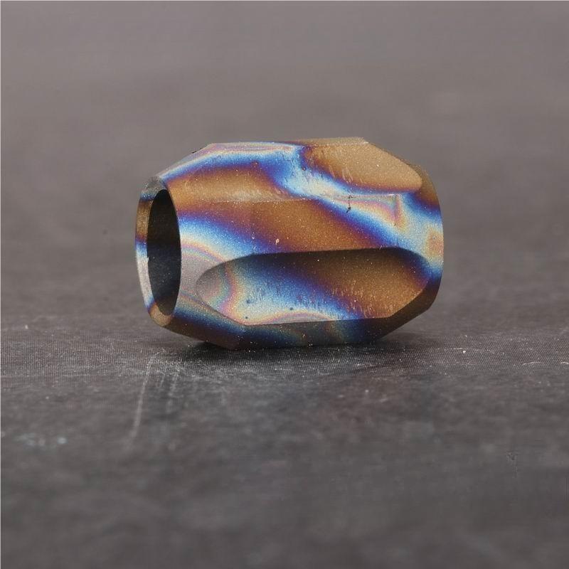 Titanium Alloy Knife Lanyard Bead Paracord Bracelet Bead Necklace Pendant DIY - Picture 30 of 32