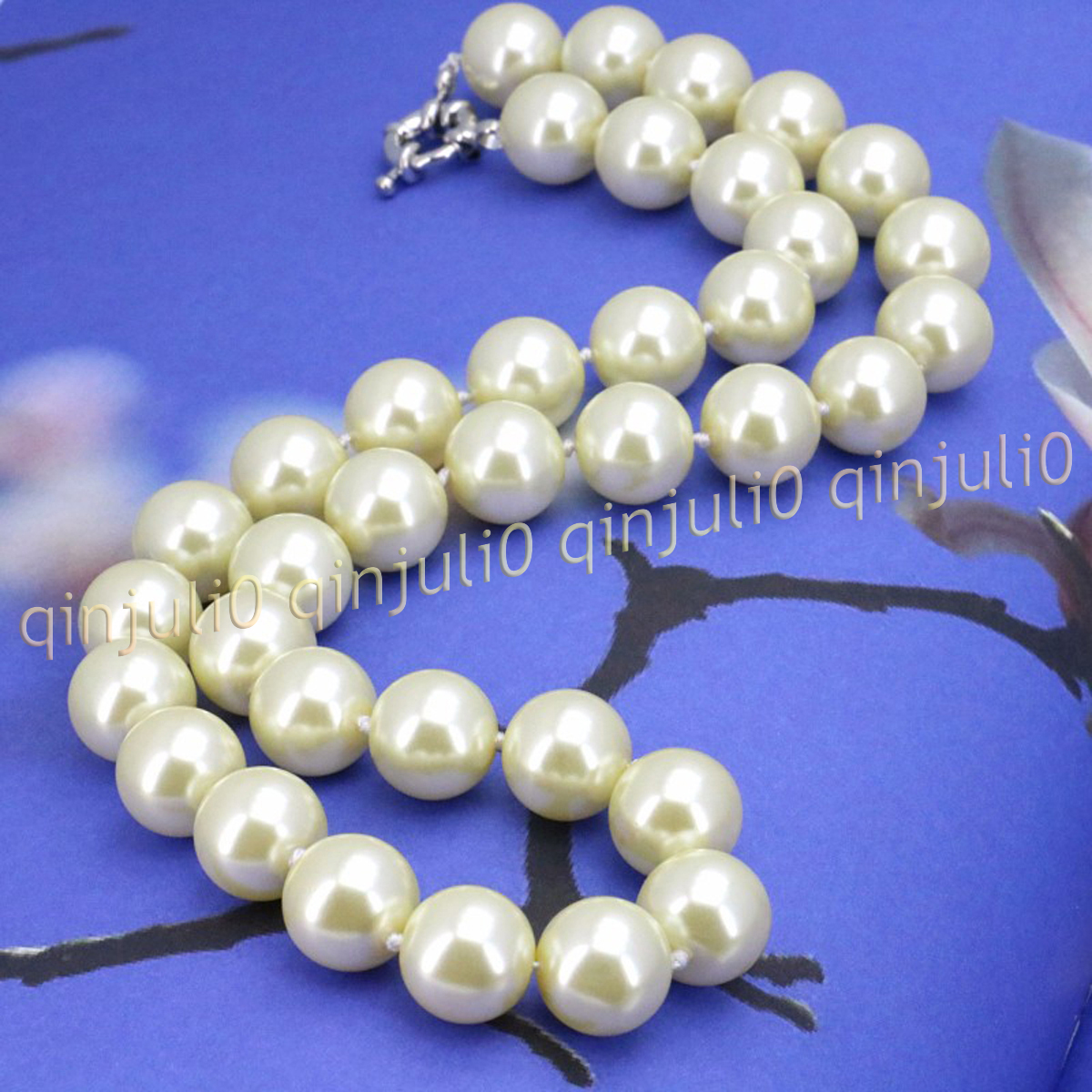 8-12mm South Sea Shell Pearl Round Beads Necklace Bracelet Earrings Set 18'' - Picture 23 of 58