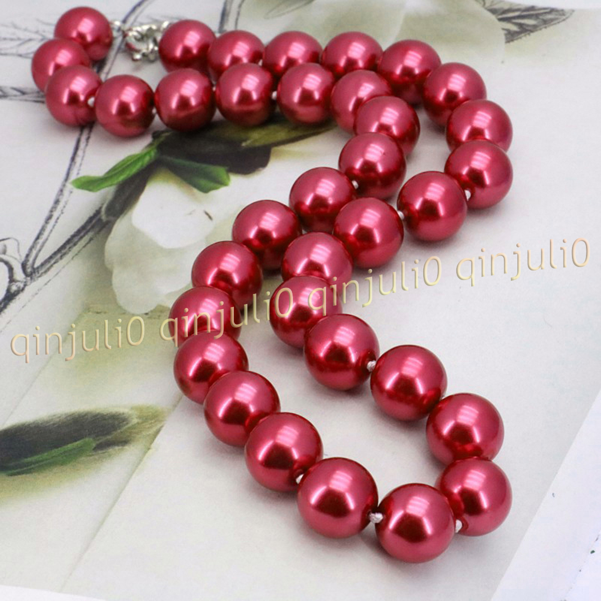 8-12mm South Sea Shell Pearl Round Beads Necklace Bracelet Earrings Set 18'' - Picture 34 of 58