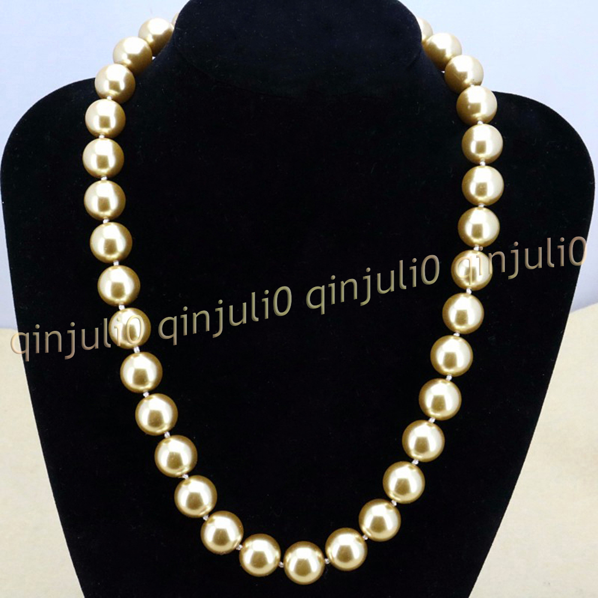 8-12mm South Sea Shell Pearl Round Beads Necklace Bracelet Earrings Set 18'' - Picture 38 of 58