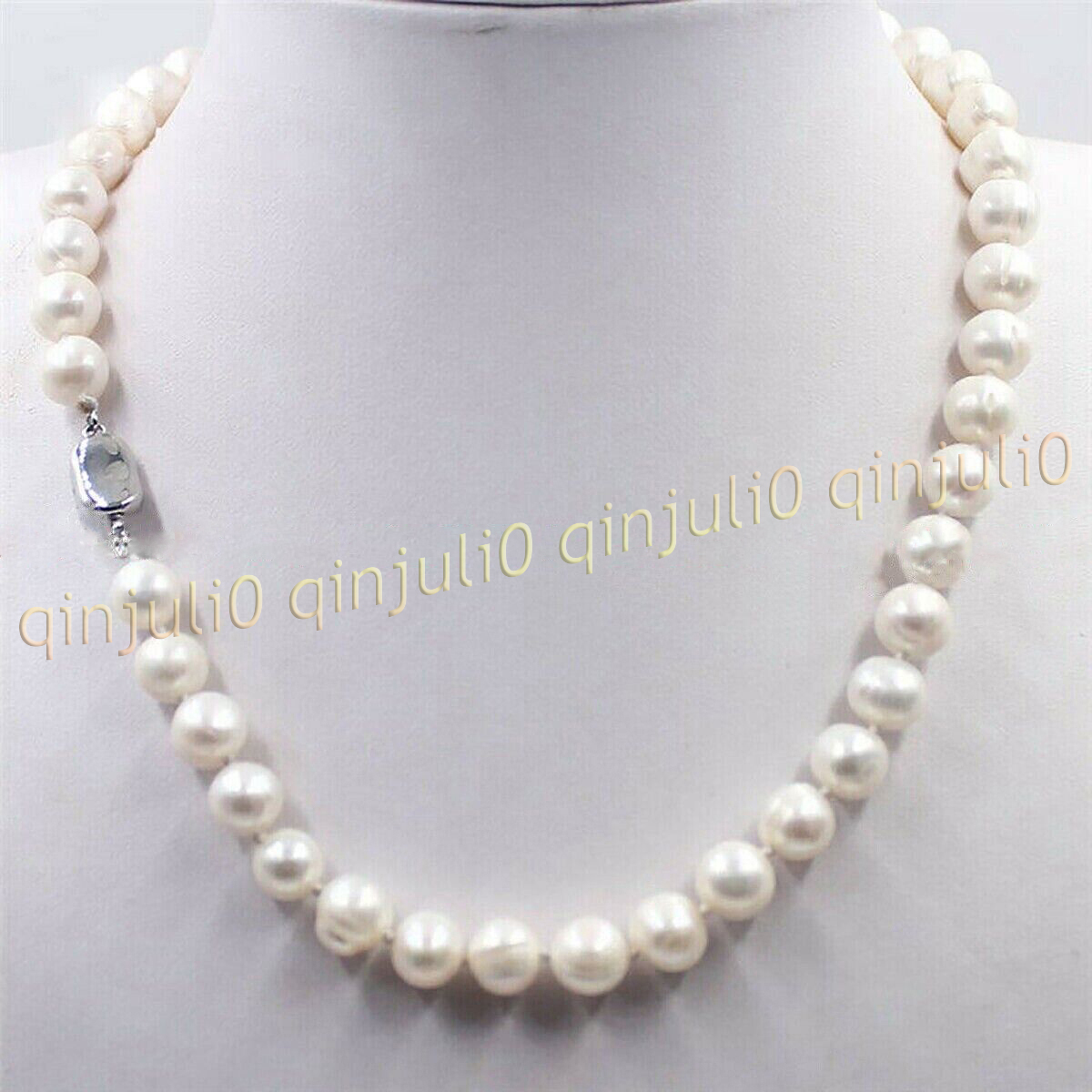 Genuine Natural Freshwater Cultured Pearl Necklace Bracelet Earrings Jewelry Set - Picture 15 of 25