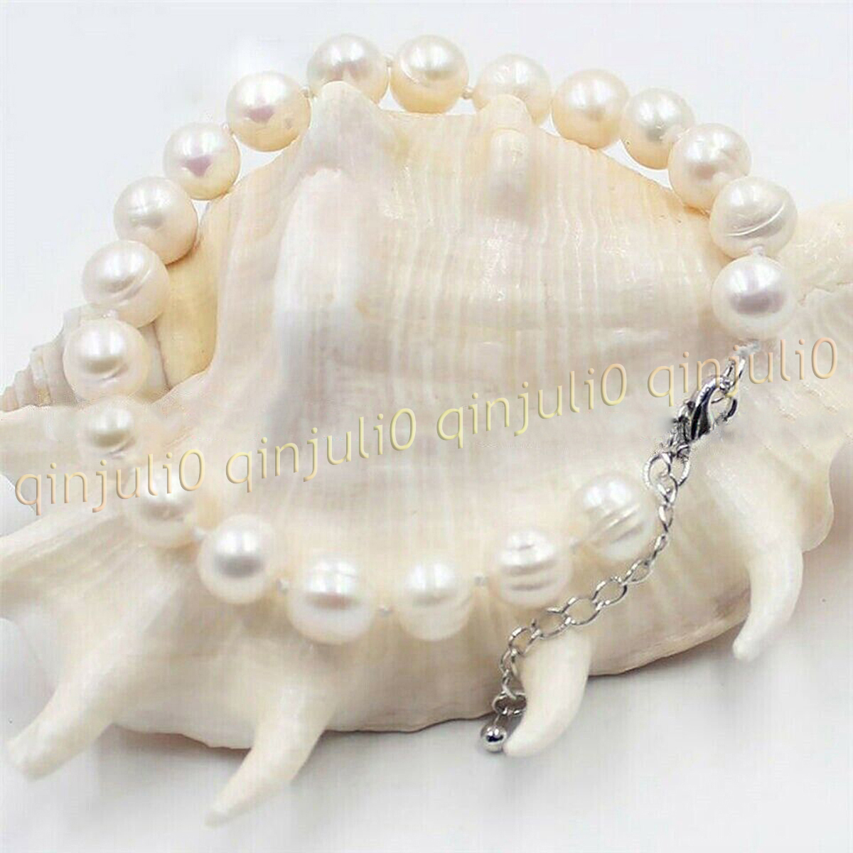 Genuine Natural Freshwater Cultured Pearl Necklace Bracelet Earrings Jewelry Set - Picture 16 of 25