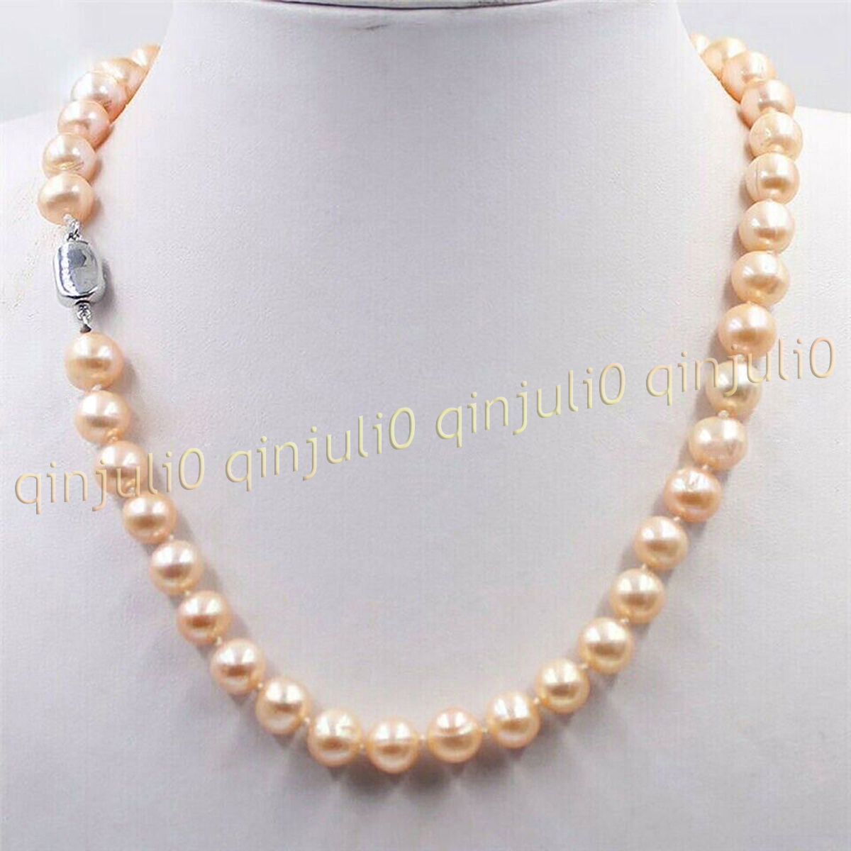 Genuine Natural Freshwater Cultured Pearl Necklace Bracelet Earrings Jewelry Set - Picture 18 of 25
