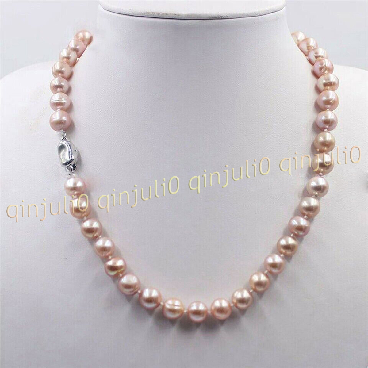 Genuine Natural Freshwater Cultured Pearl Necklace Bracelet Earrings Jewelry Set - Picture 21 of 25